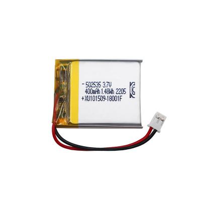 Lithium Polymer 400mah Lipo Battery Rechargeable 3.7 Volt Lipo Battery 502535