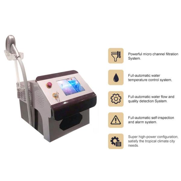 12 * 24mm Sapphire Probe Laser Beauty Machine , Permanent Laser Hair Removal Device