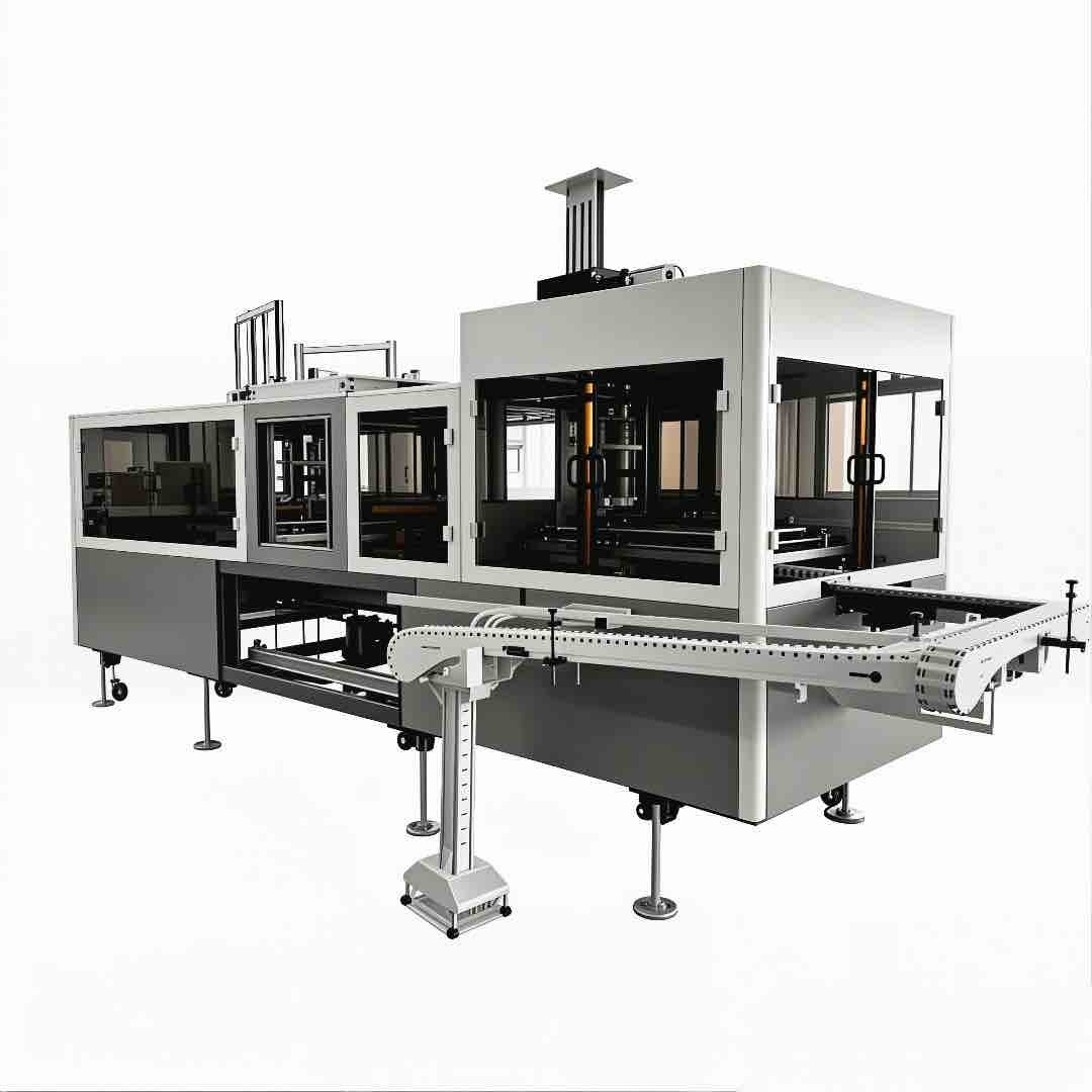 Automatic Bottle Packing Machine With Intelligent Multi Layer Packaging And Conveyor System