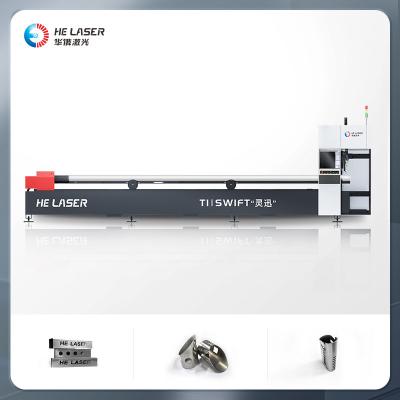 1500W-3000W Fiber Laser Pipe Cutting Machine 1070nm CNC Laser Tube Cutting Machine