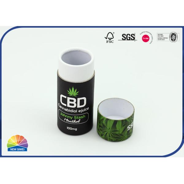 Штейновая трубка бумаги Kraft слоения упаковывая для Cannabidiol