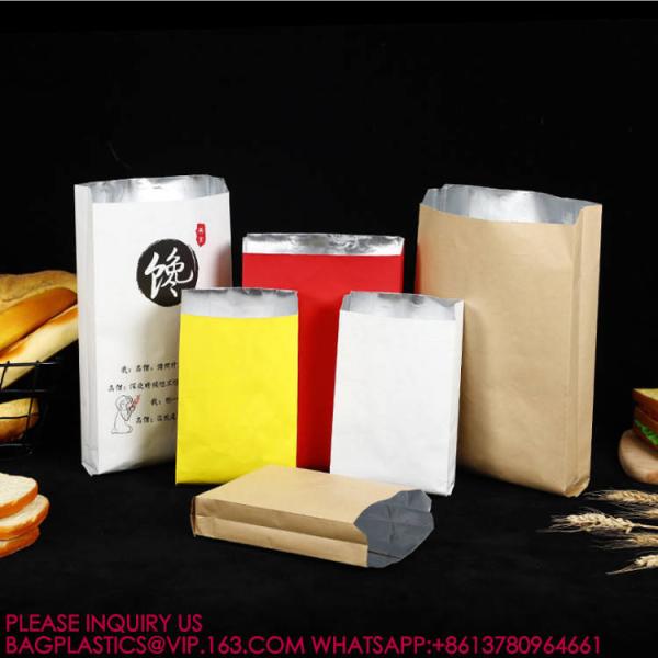 Foil Hot Dog Wrapper, Insulated Grease Resistant Hot Bag Sleeves, Foil Paper Hot Dog Bag
