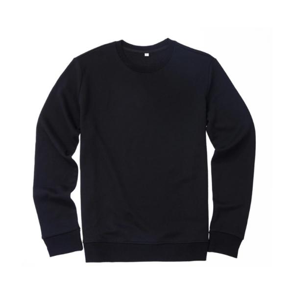 wholesale blank men's french terry wholesale crewneck sweatshirt