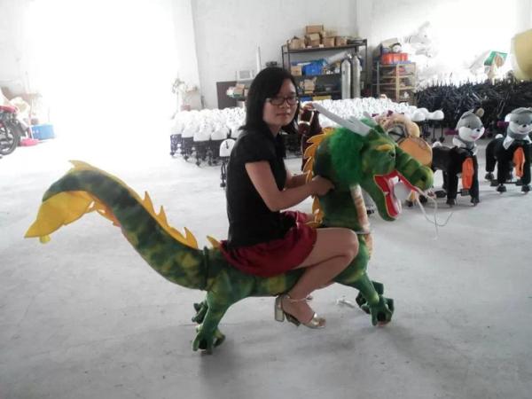 Factory mixed batch of children without musical slide Trojan horse wood mechanical horse
