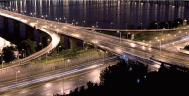 High Power Outdoor LED Street Lights Module 100W 150W 200W In Main Road Waterproof IP66 IK09