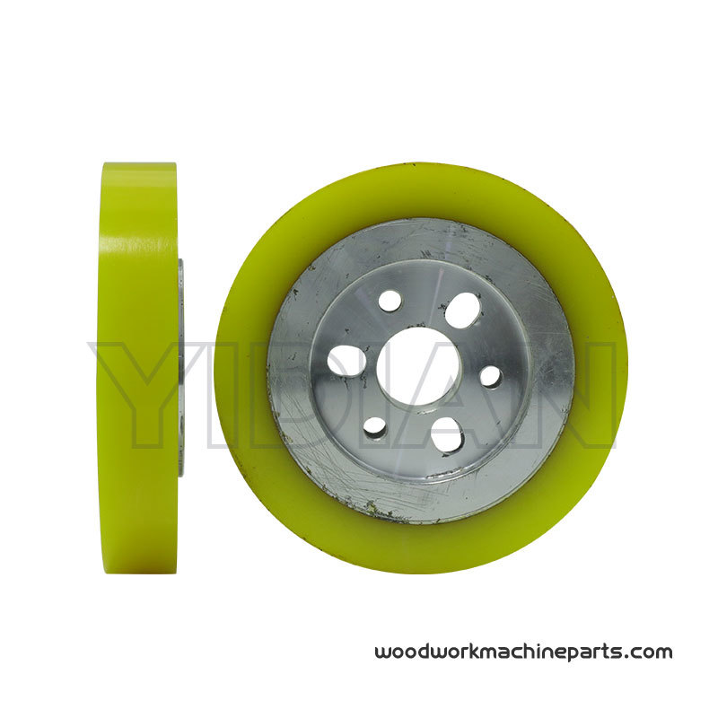 Planer Moulder PU Feeding Wheels 120*25*20mm Four Four Side Moulder Planer Spares Feed Roller