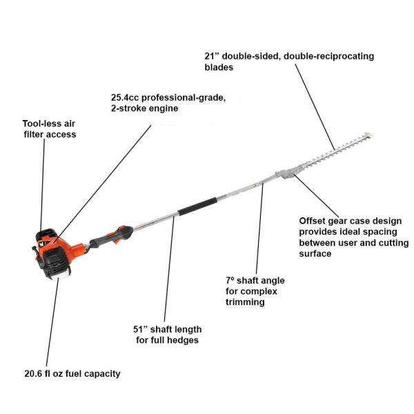 Вибрация Pruner ручки алюминиевого сплава анти- подрезая режет высокий триммер изгороди ножниц кустарника секаторов ножниц ветви