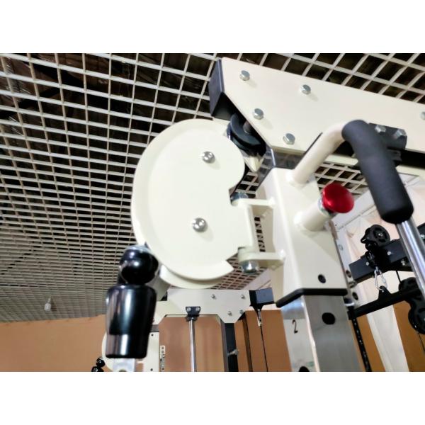 Цвет на заказ Плоская овальная трубка с загруженной пластиной Смит-машина для спортивного оборудования