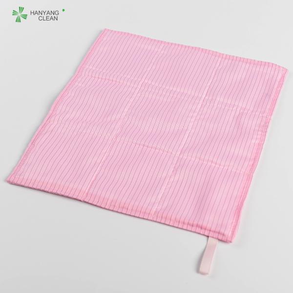 Fibra de poliéster e fibra condutora 3 do microfiber camadas de pano de limpeza