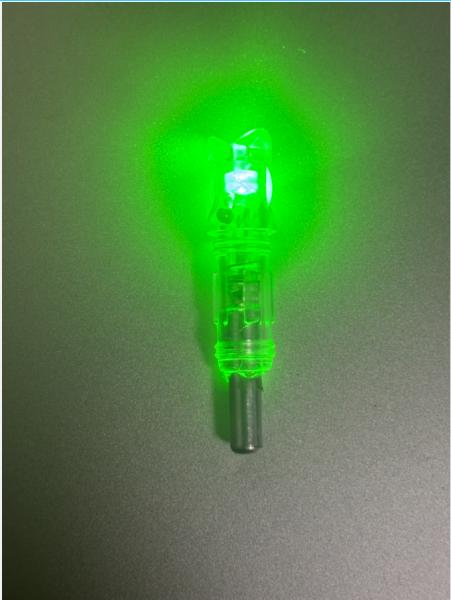 Durable 48-50 Hours Lighted Arrows Nocks For Inner Diameter .165, .204,.245,.300 Arrows And Bolts