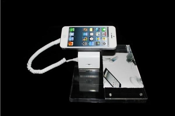 COMER Acrylic base retail shop decoration anti-theft mobile phone acrylic display stands