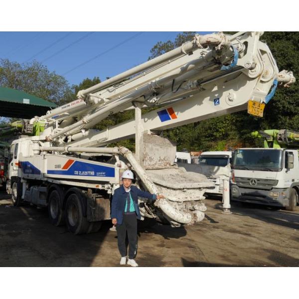 ZLJ5230THBTE 38X-5RZ Used Truck Concrete Pump 38M White