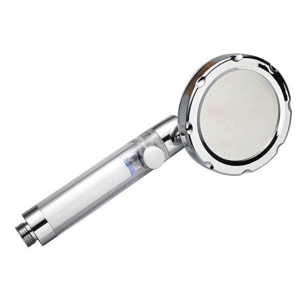 Custom Chrome Hand Shower for Filtering and Bathing in Korean Style Bathroom