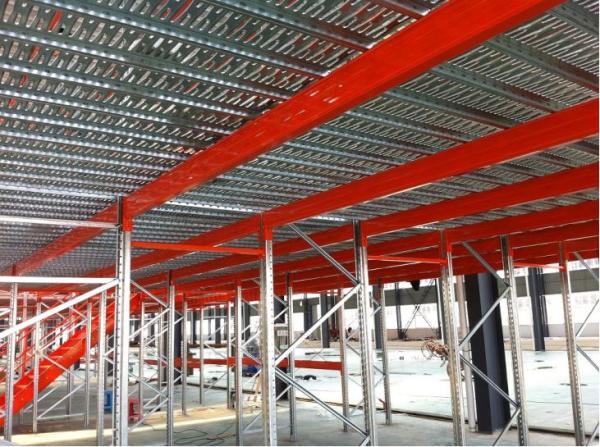 Steel Goods Rack Steel Structure Platform For High Warehouse Light Items