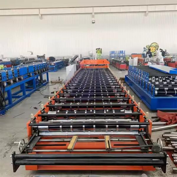 High Precision  Trapezoidal Roof Roll Forming Machine In Ibr Sheet Rolling Sheet