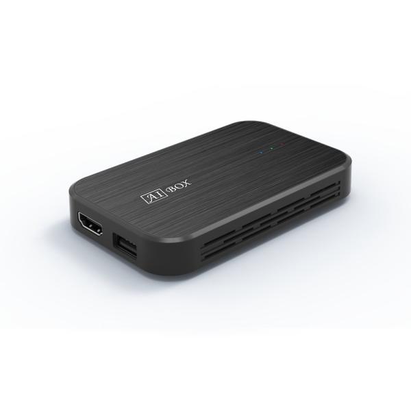 Беспроводный Android Auto и Apple Carplay Media Box с другим стилем дизайна портативный