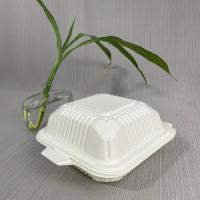 Recipiente de alimentos biodegradáveis descartáveis de amido de milho, amido de milho, casca de amido de milho, caixa de almoço