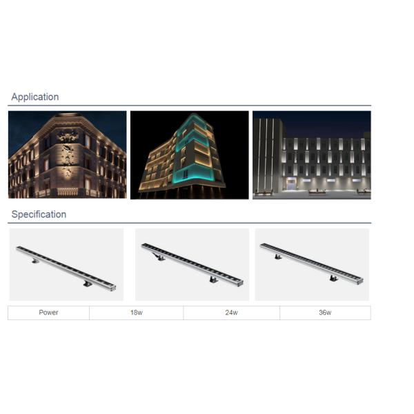 шайба 7000K Dmx RGB стены СИД 12W 18W 24W 36W алюминиевая