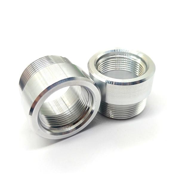 CNC Machined Aluminum Threaded Adjustment Ring Precision 39×29mm ISO9001 Standards