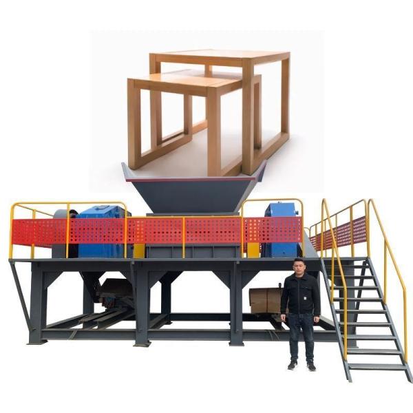 Abandoned Tree Roots and Branches Wood Waste Recycling Shredder with Competitive