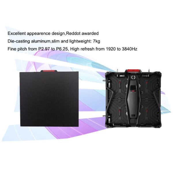 Indoor Rental LED Display Screen High Refresh IC 1920~3840Hz LED Wall Hire