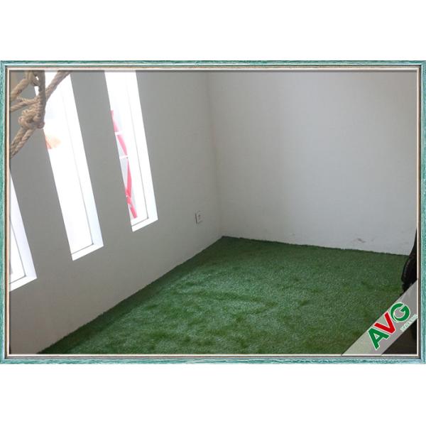Apple Green S Shaped Indoor Synthetic Grass For Home Garden Landscaping Decoration