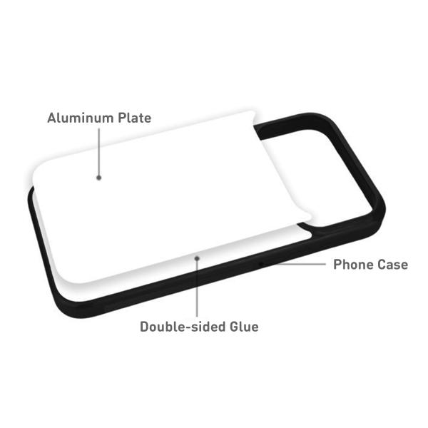 昇華型スマホカバーブランク 2D DIY カスタム印刷 TPU iPhone 17用モバイルケース