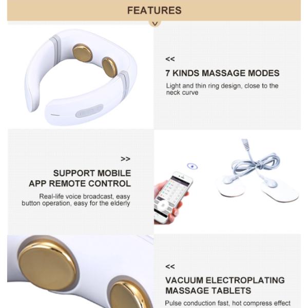 meridian massage Cervical pain spine multi-site massage therapy machine with a meridian massage patch