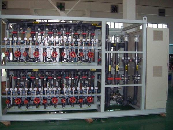 Sistema Deionized de aço inoxidável da purificação de água para o produto químico Ultrapure da água livre