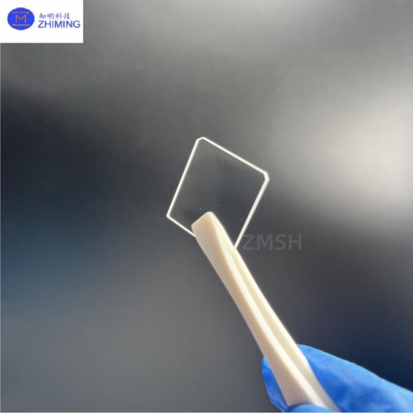 Sapphire Square Window Optical Glass Wear-Resistant High Transmittance Customizable