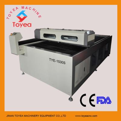 Carbon steel MDF CO2 Laser Cutting machine with 150W RECI laser tube  TYE-1530