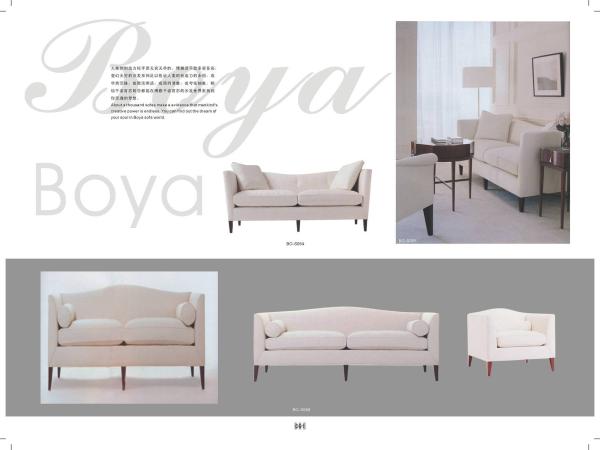 Hotel Furniture,Wooden/Fabric Sofa