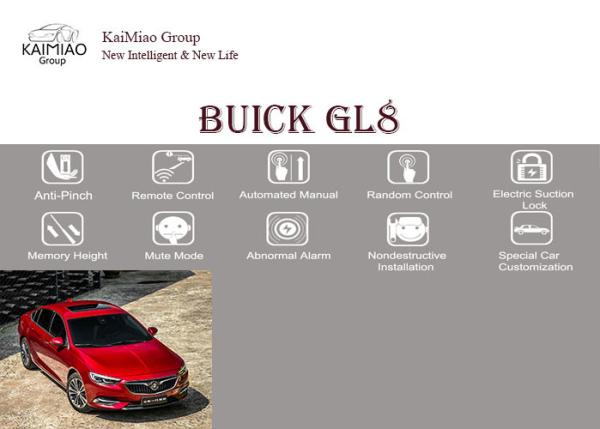 Buick Regal ultra-silencioso Assistência automática de porta traseira de elevador com manejo de exceção perfeito