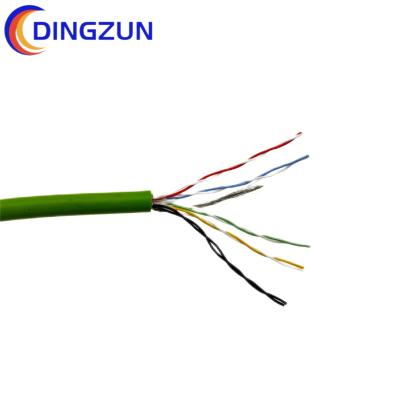 O PVC flexível de Dingzun protegeu dados que os multi pares proveem o cabo 5 pares
