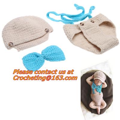 Prop Eggs Handmade Infant Baby Knit Costume Crochet Hat Baby Accessories Sleeping Bag