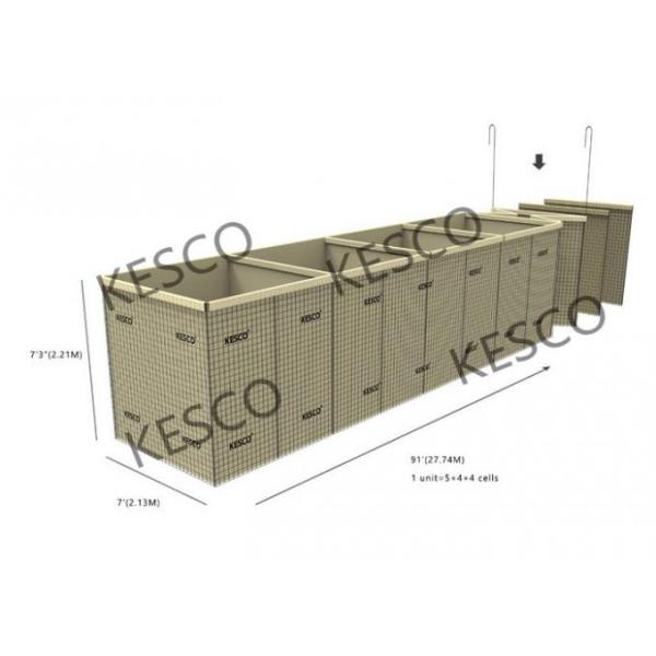 Mil 7 Sand Filled Hesco Barrier