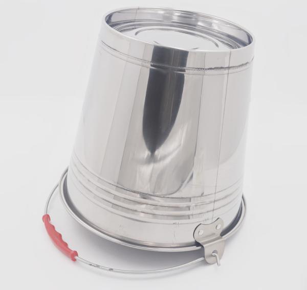 10L  Party supplier champagne wine beer stainless steel ice bucket silver metal planter pail with handle