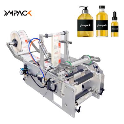 Desktop Manual Label Applicator Machine Sticker Labelling Machine For Round Bottles