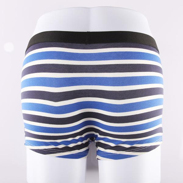 95% cotton Mens Striped Cotton Stretch Men Briefs Boxers Underwear