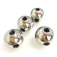 Multi de superfície das bolas de aço do espelho feito sob encomenda da esfera 30mm do metal batido com furo rosqueado M2 M3 M5 M6 do Th de 3 furos