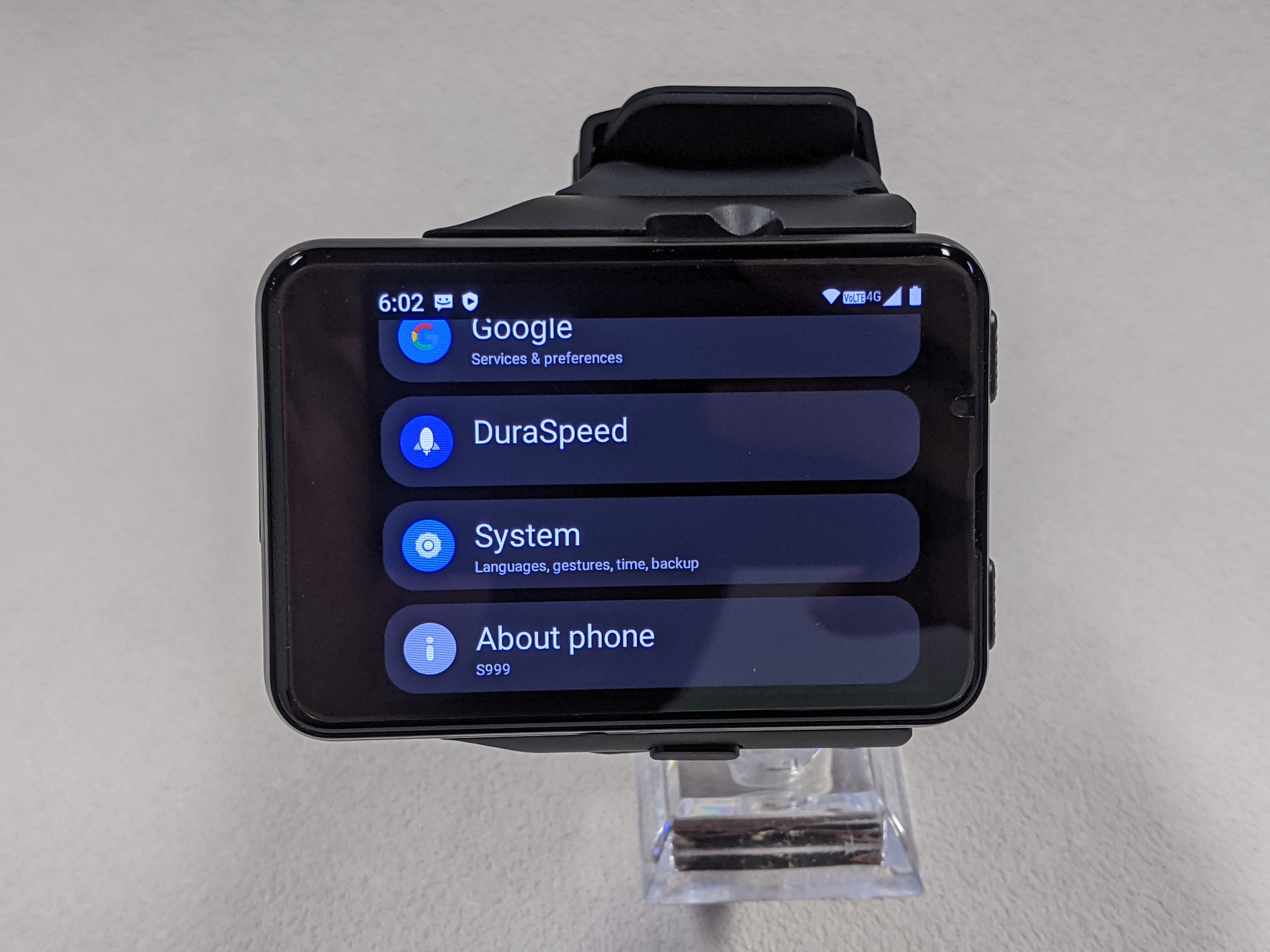 4G smartwatch S999 plus big full touch screen dual camera 64GB or 128GB