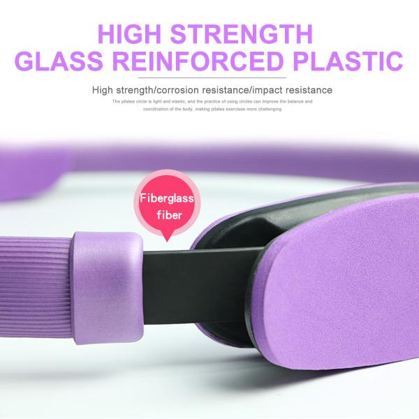 Body Shaping Yoga Pilates Ring , Pilates Circle Ring Exercises Yoga Fitness Tool