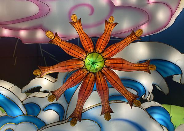 Carp Rao Chinese Lantern Display Dragon Boat Festival Decoration Factory Making