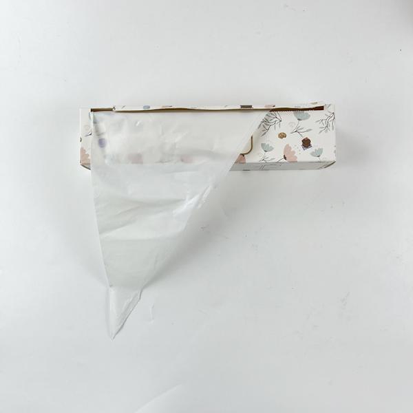 A pastelaria biodegradável Compostable de 100% ensaca a decoração Tipless de congelamento do bolo com bocais