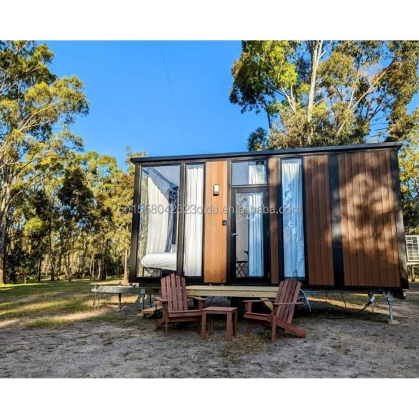 Casas prefabricadas de lujo de 20 pies o 40 pies de color personalizado para casas prefabricadas listas para el envío