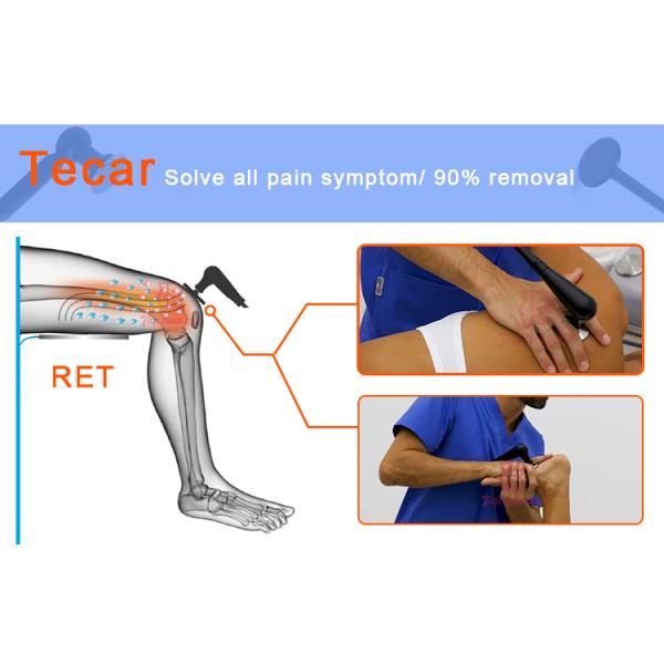 Портативная высокочастотная умная машина терапией Tecar вымачивает облегчение боли тела Cet Rf