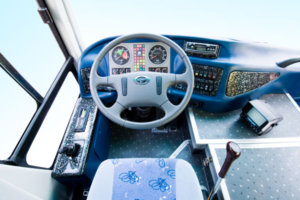 Os assentos de 2009 anos 46 usaram o ônibus comercial com a máquina do diesel do deslocamento 5.2L