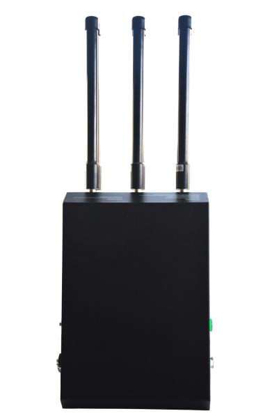 6 Channels 180W High Power Backpack  Jammer blocks Drone/UAV signlas with up to 1500Meters shielding distance.