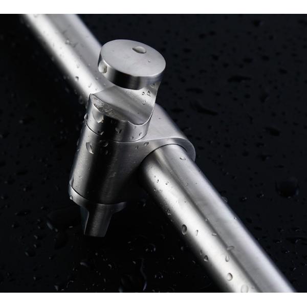 Customized Stainless Steel Lift Rod Nozzle Fixed Wall Mount Shower Slide Bar