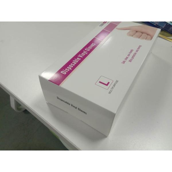 Устранимые перчатки рассмотрения винила пудрят свободное 3.0g 3.5g 4.0g 4.5g